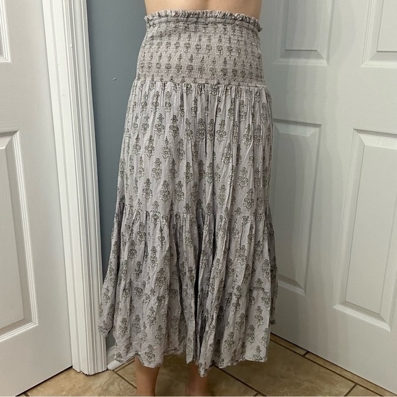 Olivia James Skirt Dress Izzy Floral Purple Summer Dainty Boho Size Medium - Picture 4 of 9